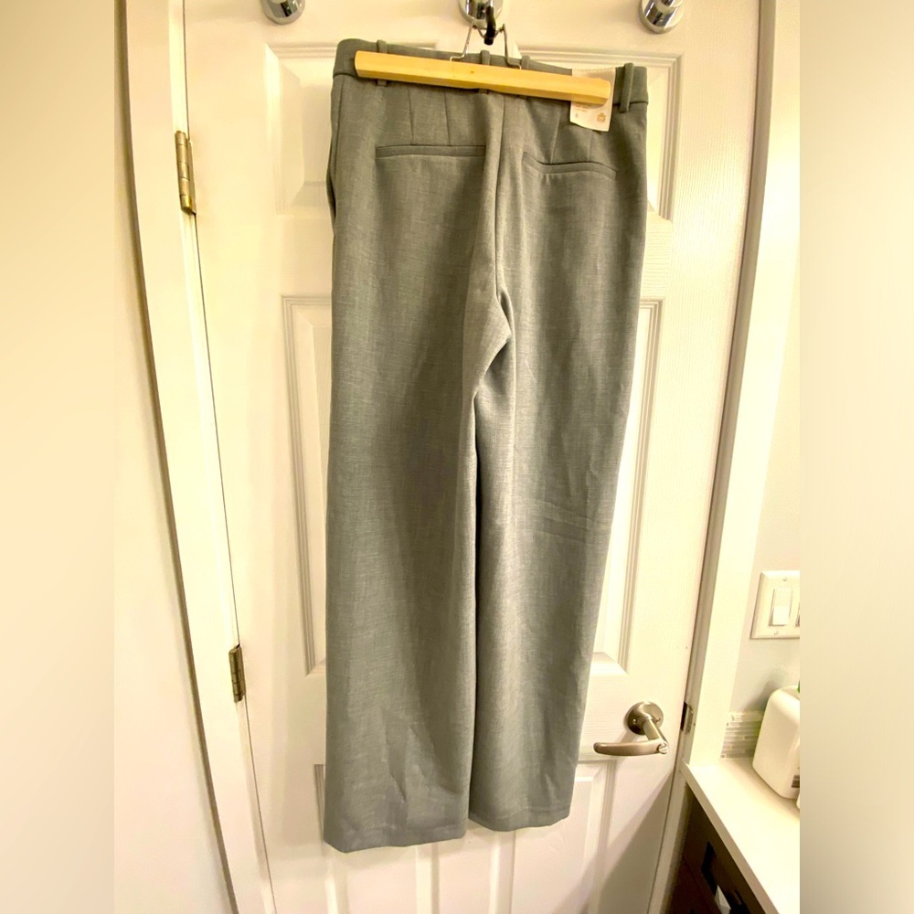 Brand new Babaton Pleated Pant high-waisted wide-leg pleated pants - Picture 4 of 9